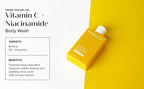 MEDIX Radiant Glow Vitamin C Body Wash W/ Niacinamide | Citrus Scented Gentle - Image 7