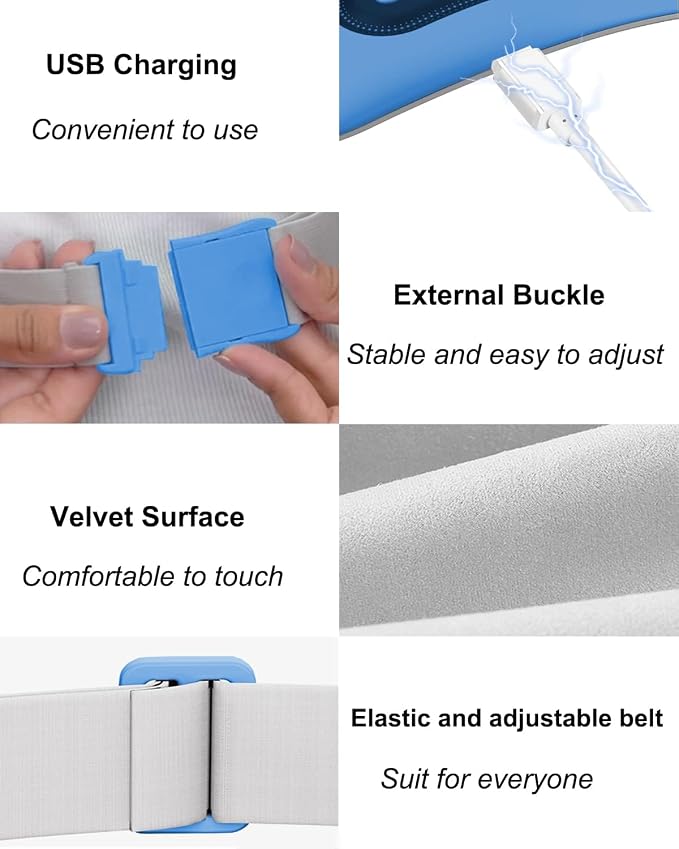 Electric Heating Pad, Portable Cordless Menstrual Heating Pad - Image 7