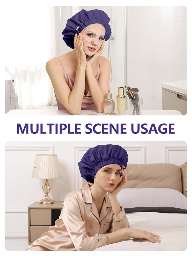 Years calm Reusable Waterproof Shower Caps - Image 7