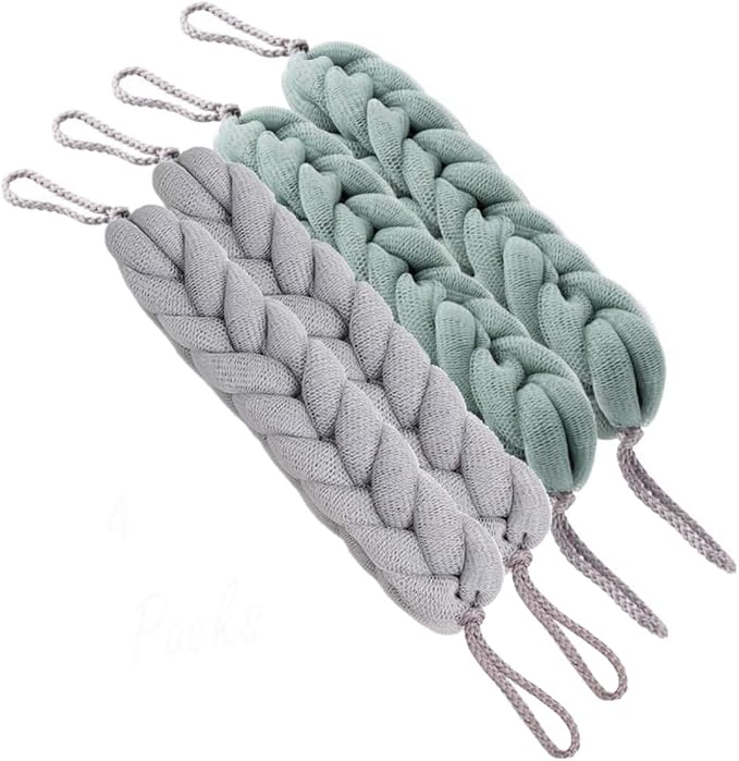 AARainbow 4 Packs Long Stretch Back Sponge by AARAINBOW