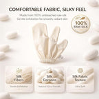 Garshana Gloves Raw Silk Gloves - Image 2