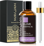 Clove Essential Oil, 3.38FL.OZ Pure Essential Oils by MAYJAM, Large Volume by MAYJAM