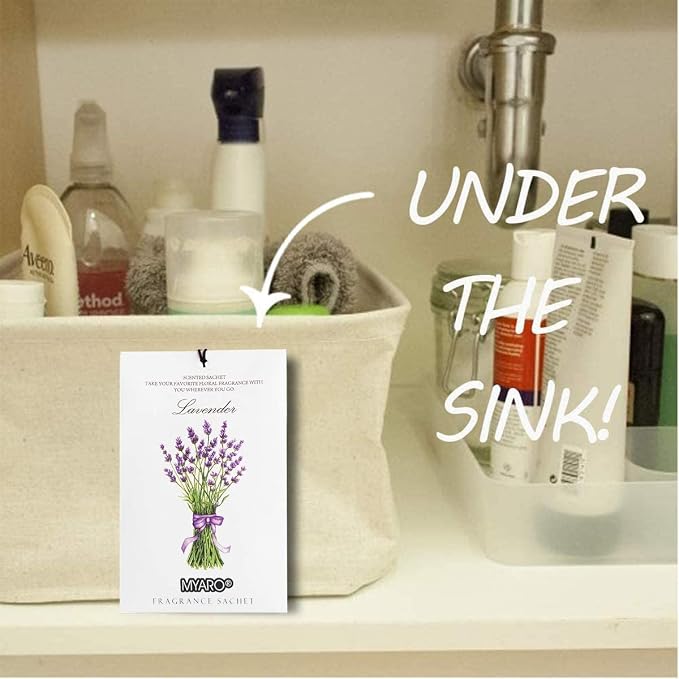 MYARO 12 Packs Scented Sachets for Drawer and Closet, Long-Lasting Potpourri - Image 6