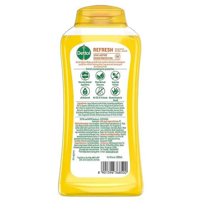 Dettol Body Wash and Shower Gel | Lime Fresh | - Image 11