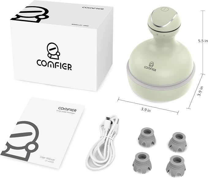 COMFIER Scalp Massager, Electric Head Scratcher, Portable Head Massager - Image 9