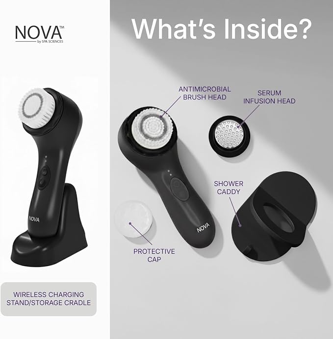 Spa Sciences - NOVA - Sonic Cleansing Brush - Image 3