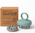 WONDER FAMILY Silicone Scalp Scrubber by WONDERFAMILY