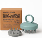 WONDER FAMILY Silicone Scalp Scrubber by WONDERFAMILY