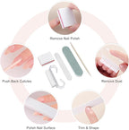 SUTOKAKA 10 Sets Disposable Manicure Prep Kit - Image 4