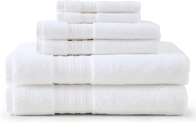 Martha Stewart - Bath Towels, Soft & Absorbent 100% Cotton Towels, Plush 700 GSM by MarthaStewart