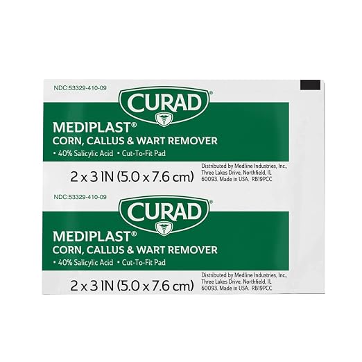 Curad - CUR01496 Mediplast Corn, & Wart Remover, 40% Salicylic Acid Pads - Image 5