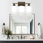3-Light Bathroom Light Fixtures, Vanity Light - Image 5