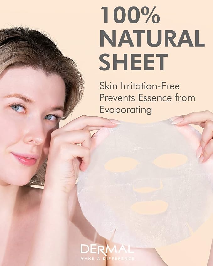 DERMAL 48 Combo Pack Made in Korea Facial Mask – 20+ Years of K-Beauty - Image 5