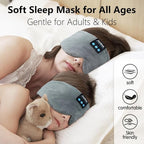 Joythink Sleep Headphones Wireless Eye Mask Kids Children Silk Wireless - Image 2