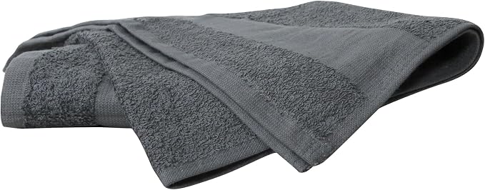 ForPro Premium Bleach Tough Salon Towels, Cool Grey, 100% Cotton, Bleach-Proof - Image 2