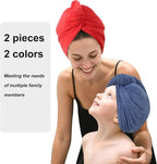 Microfiber Hair Drying Towel Wrap - Image 5