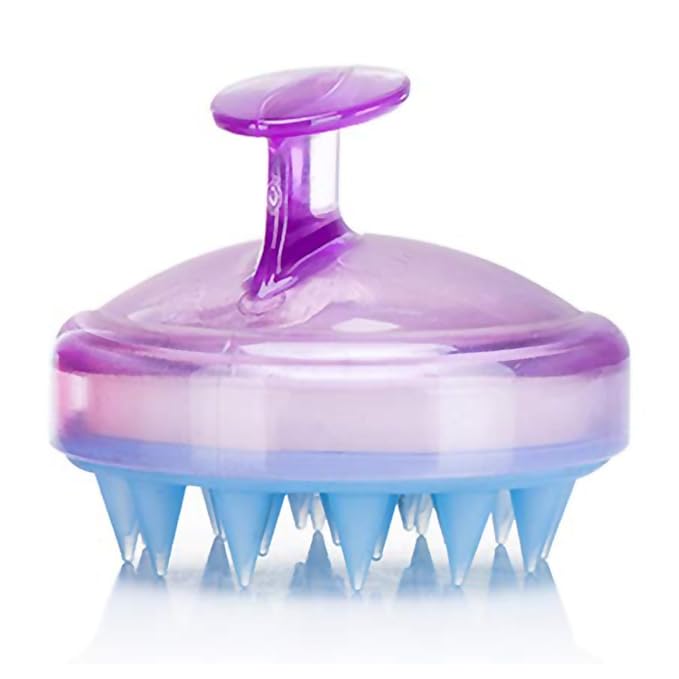 INVODA Scalp Massager Shampoo Brush Soft Silicone Bristles by INVODA