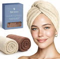 Microfiber Hair Towel Wrap Turban by Slinkko