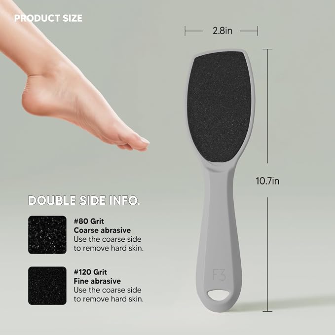 Wide Emery, Double-Sided Pedicure Tool, Colossal Foot File - Image 6