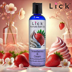 Lick Strawberries and Cream Aromatic Bath Oil - Image 2