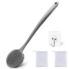 Silicone Body Scrubber for Shower Men Women – Dual-Sided Exfoliating & Massage by YouthRun
