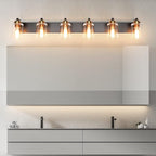 SOLFART Bathroom Vanity Light Black and Brass Bathroom Light fixtures Durable - Image 6