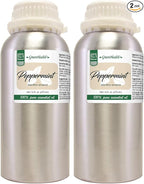GreenHealth Peppermint Essential Oil – 2 Pack – 100% Pure & Uncut – Strong by Greenals