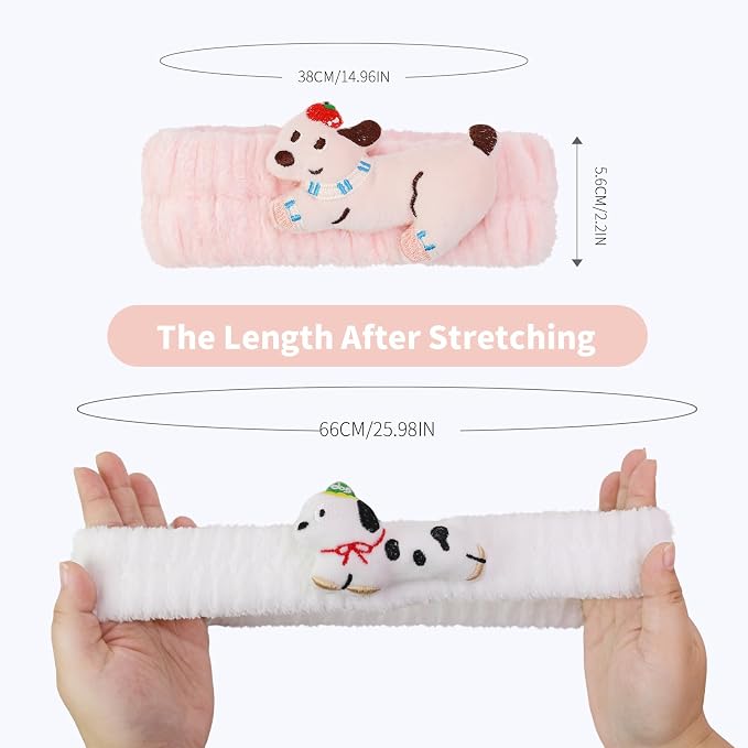 PERFECTSIGHT Kawaii Headband for Spa, Washing Face, Party - Image 6