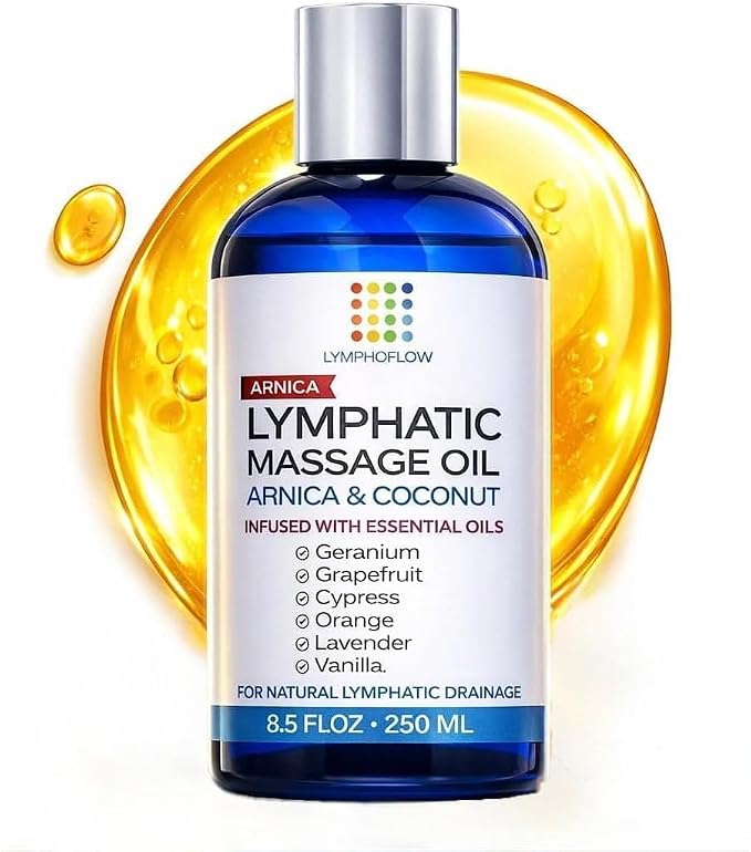 Bruizex Lymphatic Drainage Massage Oil by BruizexTheUltimateRecoveryMust-Have