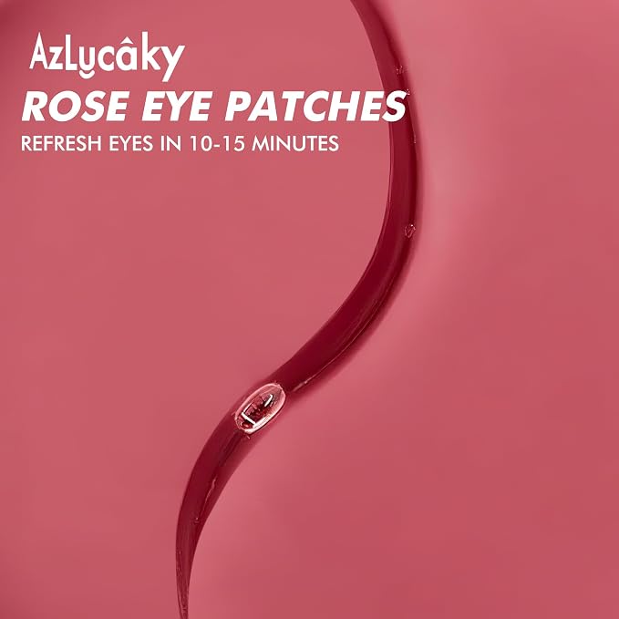 Under Eyes Patches, 40 Pairs Rose Hydrogel Eye Mask - Image 2