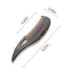 Dandruff Comb with Self-Cleaning Hollow Teeth & Massage Handle - Image 6
