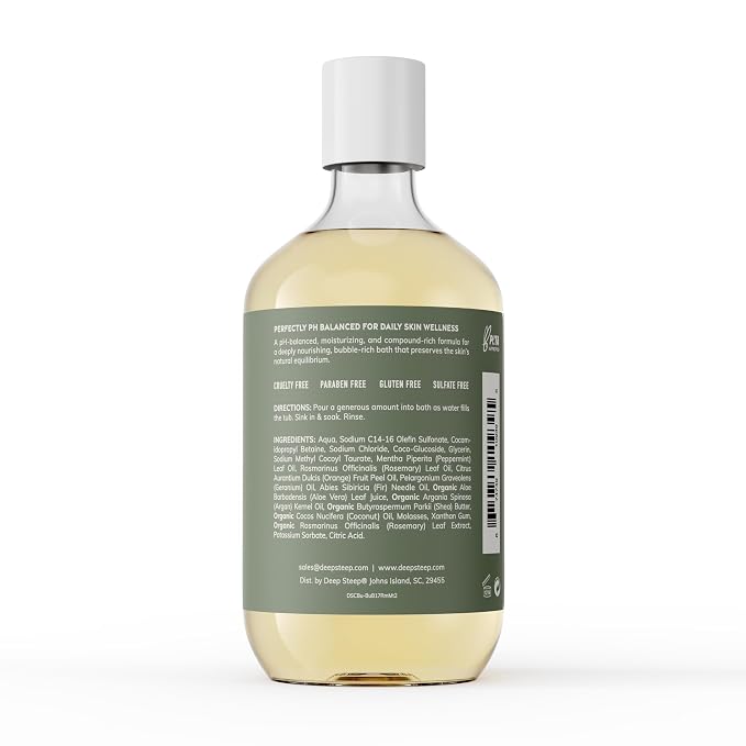 Deep Steep Rosemary Mint Bubble Bath - Image 3