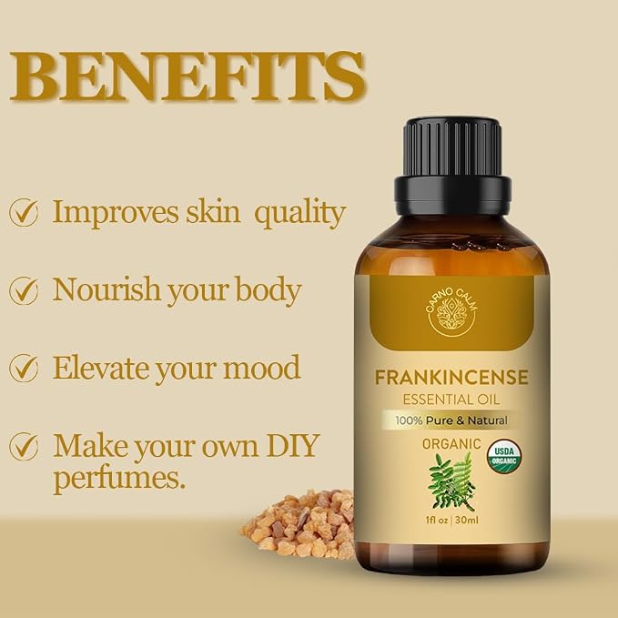 Frankincense Essential Oil | USDA Certified Organic Frankincense Oil | - Image 5