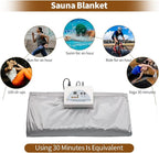 Sauna Blanket, Far Infrared Slimming Blanket Professional Therapy Sweat - Image 2