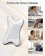 Non-Slip Grip Stainless Steel Gua Sha Facial Tools, 2026 Updated X-shaped - Image 3