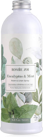 ROMIIE ZOI Eucalyptus Mint Room Spray Refill - 500ml / 16.8 Fl Oz - Soothing by ROMIIEZOI