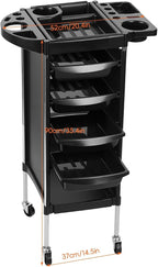 Hair Salon Storage Tool Cart Organizer - Image 2