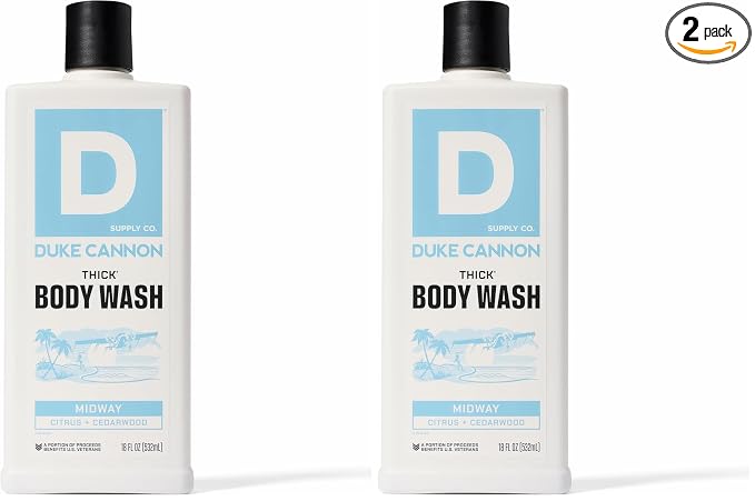 Duke Cannon Supply Co. Thick High Viscosity Body Wash – 3X Thicker, Cleansing by Duke+Cannon+Supply+Co.