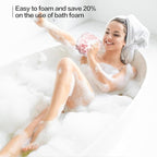 Fishent Bath Loofah Sponge, 3 Pack loofahs Exfoliating Body Scrubber, 60g Soft - Image 2
