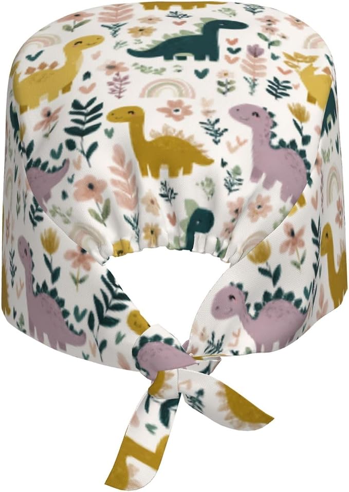 Alligator Ice Cream Working Cap, Scrub Cap - Image 2