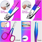 Manicure Set, Professional Nail Clippers Kit, Pedicure Care Tools, Professional - Image 3