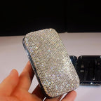 Bling Rhinestone Manicure Set Nail Clippers Pedicure Kit-8 Pieces, Stainless - Image 2