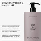 Salt & Stone Body Lotion for Women & Men | Black Rose & Oud | Hydrates - Image 5