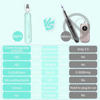 Manicure Pedicure Kit for Women, Professional Nail Grinder for Senior Thick - Image 7