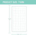 100% Cotton Twin Mattress Pad/Blanket, Also can be Used as Cover by ShieldLife - Image 2