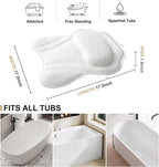 Bath Pillow Luxury Bathtub Pillow, 4D Bath Tub Pillows - Image 7