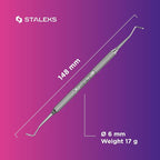Staleks Pro Pedicure Curette Expert 20 Type 2 – Professional Double-Ended - Image 7