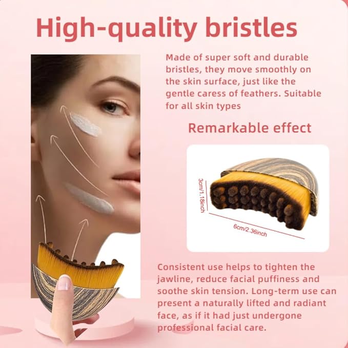 1/2 PCS Lymphatic Contour Face Brush - Image 3