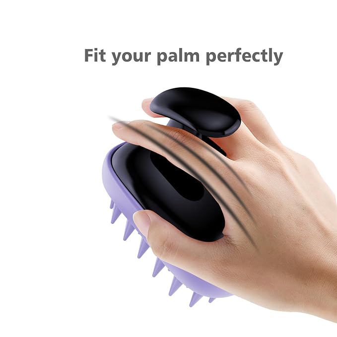 2-in-1 Scalp Massager Shampoo Brush, Scalp Scrubber, Exfoliator Brush - Image 4