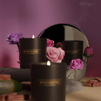 Benevolence LA Rose & Sandalwood Scented Candle | Soy Christmas Candles - Image 4